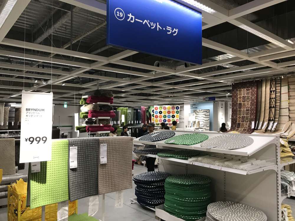 IKEAストア長久手の店舗の様子